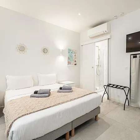 Mero Ant - Stunning For 2 People 200m From Croisette Cannes